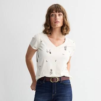 Women's Sonoma Goods For Life® Everyday Short Sleeve V-Neck Tee