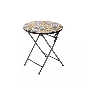 Sonoma Goods For Life® Mosaic Folding Accent Table 18-inch