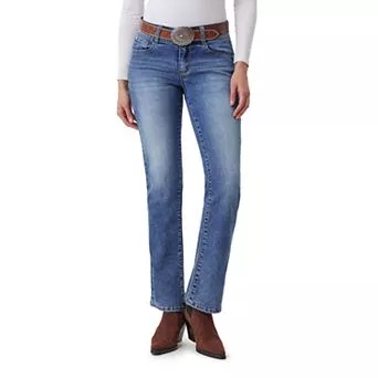 Juniors' WallFlower Legendary Belted Slim Bootcut Jeans