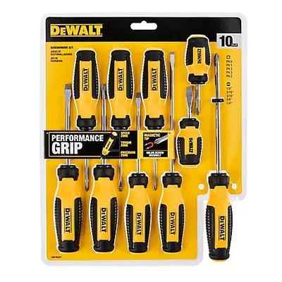 DEWALT 10 pc. Screwdriver Set, DWHT65201