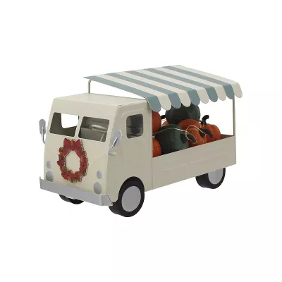 Celebrate Together™ Fall Metal LED Pumpkin Truck Table Decor