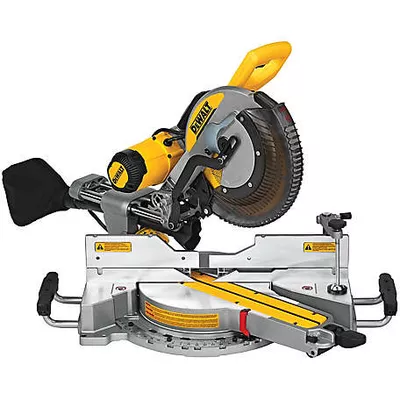 DEWALT 15A 12 in. Double Bevel Slide Compound Miter Saw