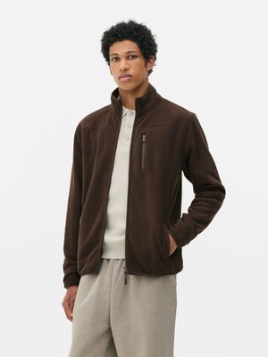 Chaqueta polar con cremallera