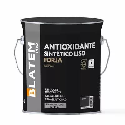 ESMALTE SINTETICO ANTIOXIDANTE FORJA 4L NEGRO