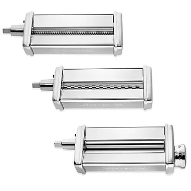 KitchenAid 5KSMPRA Set 3 pezzi tagliapasta e sfogl...