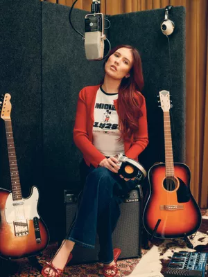 Camiseta ribeteada de Disney X Mimi Webb con Mickey