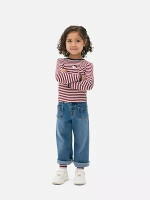 1,5-8 años | Camiseta a rayas de Hello Kitty