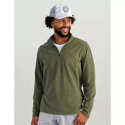 Huk Leeward Lightweight Fleece Quarter Zip