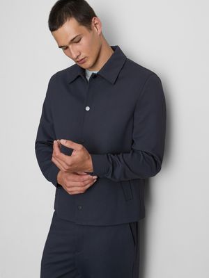 Chaqueta con cuello de corte recto de The Edit