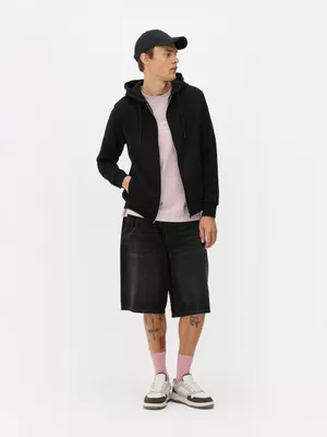 Sudadera con capucha y cremallera