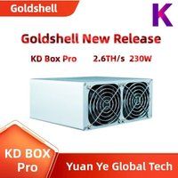New Release Goldshell KD BOX Pro 2.6T Hashrate KDA Miner Upgarded from KD BOX