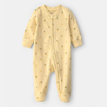 Baby Girl Carter's 2-Way Zip Cotton Sleep & Play Pajamas