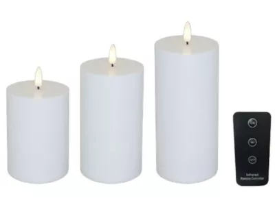 LED-bloklys, 3 stk.