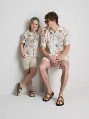7-15 años | Camisa estampada