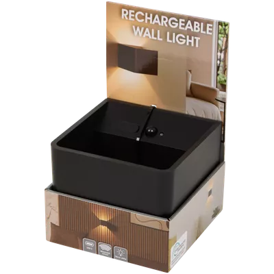 Nabíjecí LED nástěnná lampa