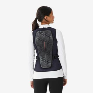 DREAMSCAPE Gilet protezione dorsale mountain bike sci/snowboard donna DBCK500 nero