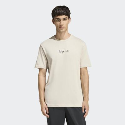 ADIDAS ADIDAS T-Shirt Herren Regular - beige