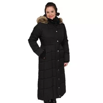 Women's Excelled Hooded Long Puffer Coat