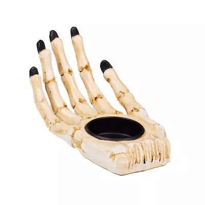 Halloween Skeleton Hand Candle Holder