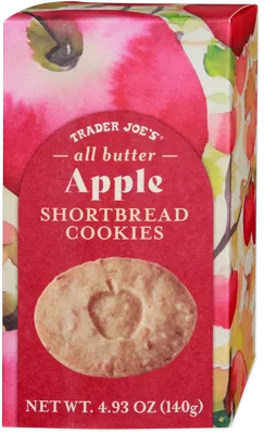 All Butter Apple Shortbread Cookies