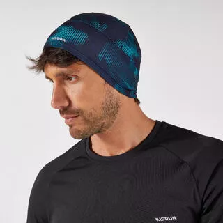 KIPRUN Berretto running adulto WARM+ V2 blu-verde