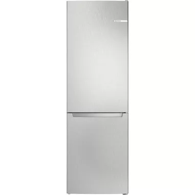 Bosch Serie 2 KGN36NLEA Frigorifero combinato da libera installazione 186 x 60 cm Metal look Classe E
