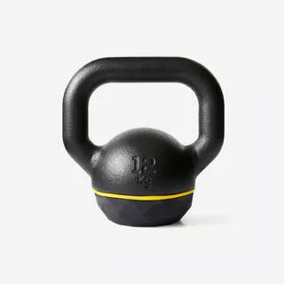 CORENGTH Kettlebell ghisa-base in gomma 12kg