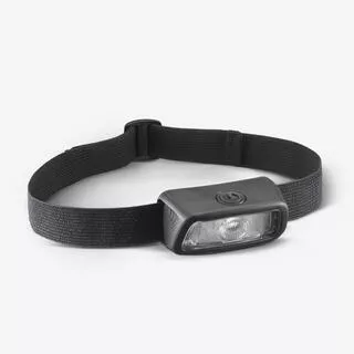QUECHUA Lampada frontale trekking HL50 | 50 lumen nera