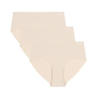 Women's Under Armour 3-pack Pure Stretch No-Show Hipster Panty