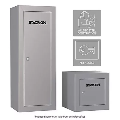 New!  Stack-On Compact Welded Steel Pistol & Ammo Cabinet