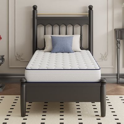 Avenco Pearl 6" Twin Size Medium Adult Supportive Innerspring Mattress