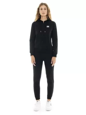 LEONE 1947 APPAREL Tuta da donna invernale con cappuccio e zip "Silver"