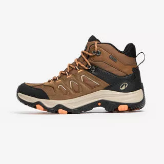QUECHUA Scarpe trekking donna MH500 MID impermeabili marroni