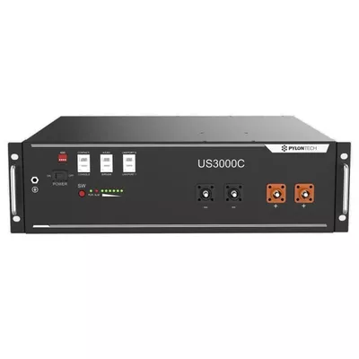 BATERIA LITIO 3.5KWH 48V PYLONTECH US3000C