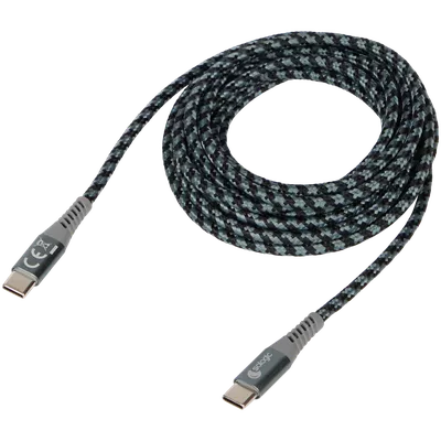 Nabíjecí a datový kabel Sologic USB-C na USB-C