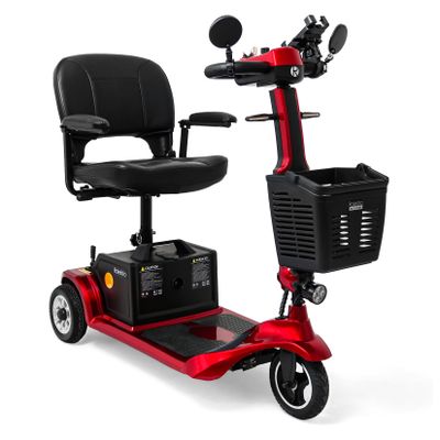 Rolektro, E-Trike 6 V.3, Rot , Lithium-Akku, 300W