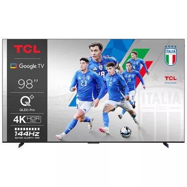 TCL C65 Serie C6 Smart TV QLED 4K 98" 98C655, 144H...