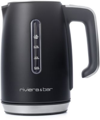 Riviera Et Bar - Bouilloire À Température Réglable  Inox Tr 1l Noir Bbt729