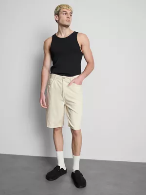 Pantalones cortos vaqueros de corte holgado