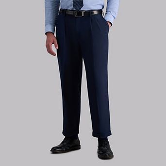 Men’s Haggar® Premium Comfort Classic-Fit Stretch Pleated Dress Pants