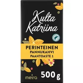 Kulta Katriina Perinteinen pannukahvi RAC 500g