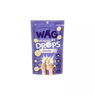 Wag Yoghurt Drops Vanilla 150g