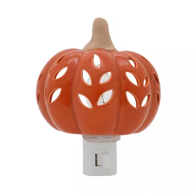 Celebrate Together™ Fall Ceramic Pumpkin Night Light