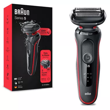 Braun Series 5 51-R1000s Rasoio Elettrico Uomo, Ea...