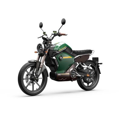 Vmoto / Super Soco TC 72V, Elektro Moped, 45 km/h, All Terrain, CBS Bremssystem, servicearm - grün