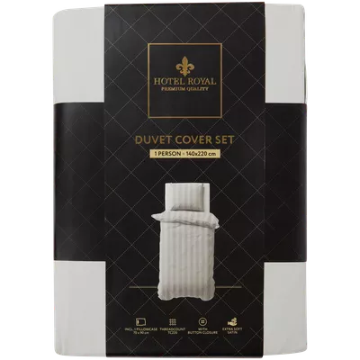 Saténové povlečení Hotel Royal