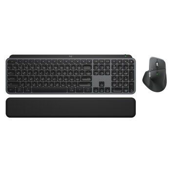 Logitech MX Keys S Combo Wireless Keyboard and Mouse Graphite 920-011605