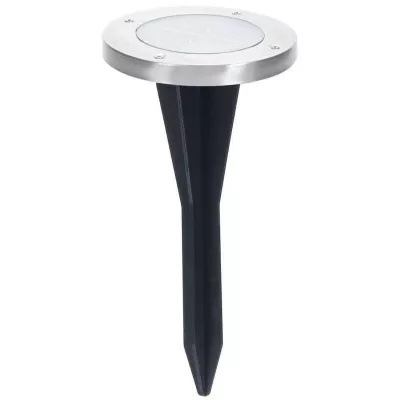 Solcellelampe, Ø12 cm