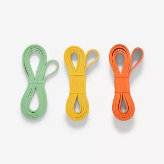 DOMYOS Kit elastici fitness 10, 20, 30kg con 3 mesi omaggio Freeletics