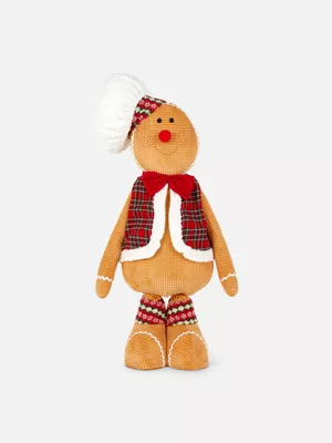 Adorno de peluche extensible navideño extragrande